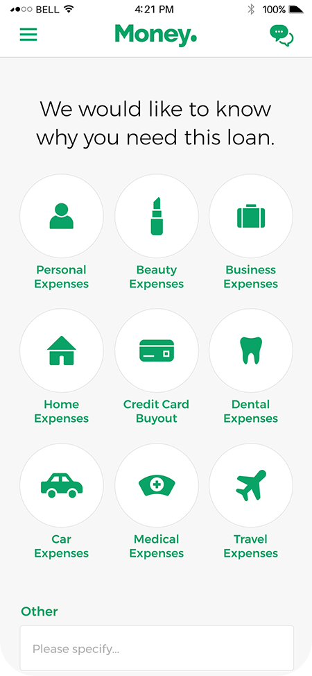 money-app-screen